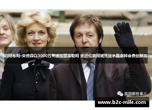 约阿希姆·安德森以3000万英镑加盟富勒姆 重返伦敦同城死敌水晶宫转会费创新高